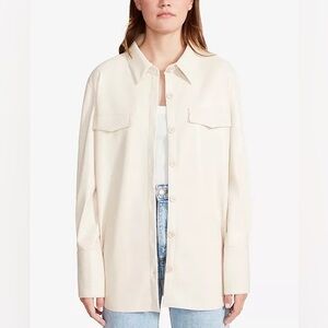 BB Dakota by Steve Madden Old Town Faux-Leather Shacket
